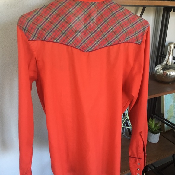 Bar-m Rancher Western Vintage Button-up Shirt - Picture 3 of 6